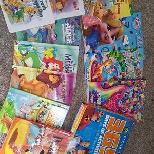 Assorted Kids Activity & Story Book Set - Colorful Characters